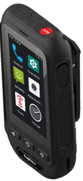 LONE WORKER TOUCHSCREEN PHONE / 4G / NFC / IP68